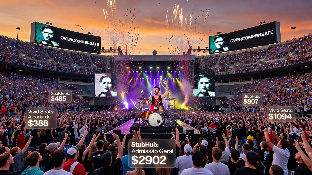Ingressos Esgotados do Twenty One Pilots em Columbus Têm Alternativa no Mercado de Revenda