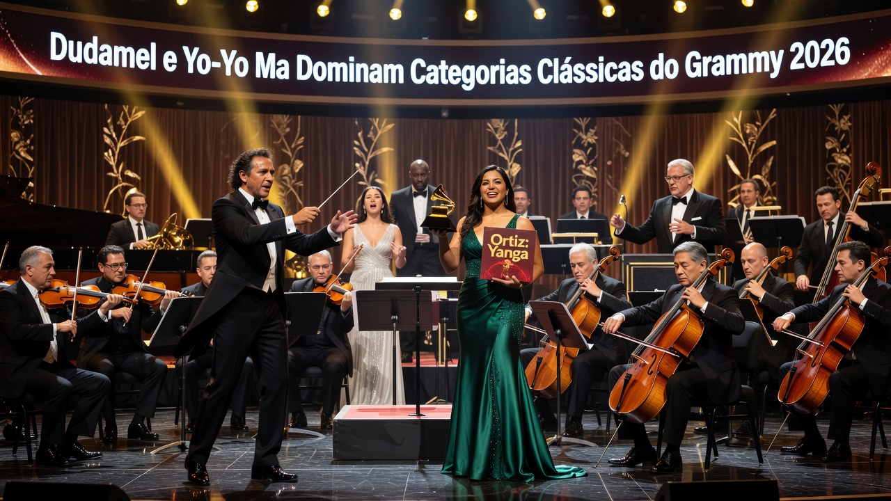 Dudamel e Yo-Yo Ma Dominam Categorias Clássicas do Grammy 2026