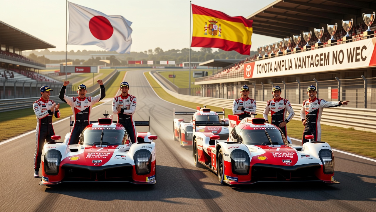 Toyota busca ampliar vantagem no WEC em estreia de Barcelona
