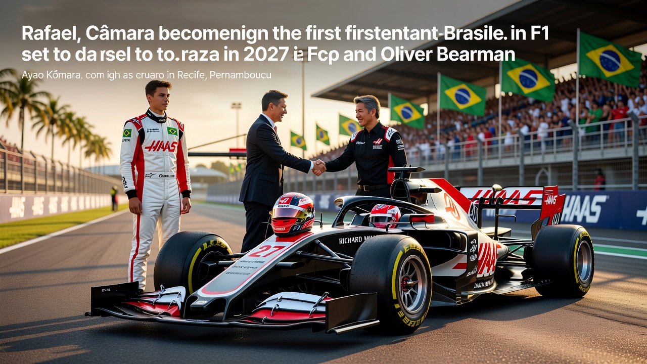 Rafael Câmara é confirmado na Haas e fará história na F1